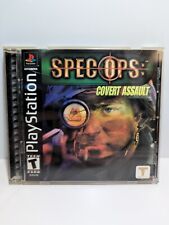 (NO SCRATCHES) Spec Ops: Covert Assault (Sony PlayStation 1, 2001)(CIB / TESTED)