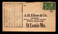 1925 Cin & St Louis RPO Cover / Small Top Tears - L20646