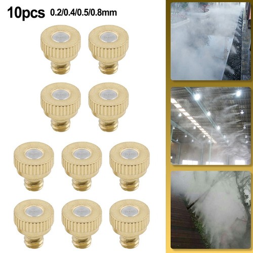 Excellent For Garden Sprinkler Mister Nozzles Leak proof and Self