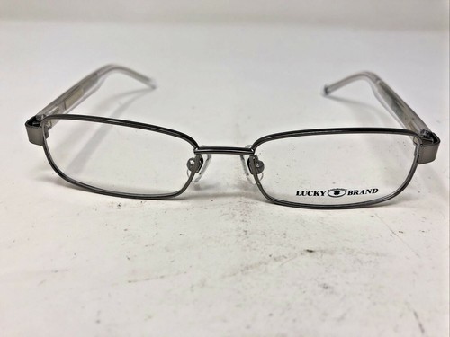 Lucky Brand Eyeglasses Frames ZIPPER Dark Gun Metal 47-15-125 M514