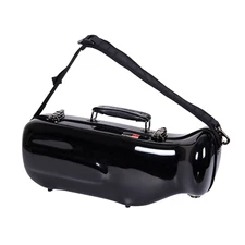 Crossrock Fiberglass Trumpet Case, Professional Case for Bb Trumpet