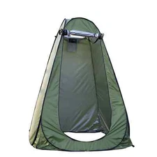 Wehilion Outdoor Instant Pop Up  Shower Tent W/ Carry Bag,Privacy Shelter-Green