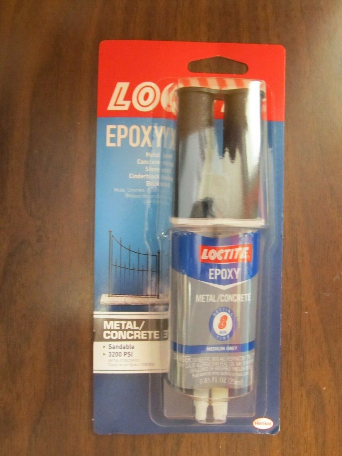 Loctite Metal and Concrete Epoxy .85 fl. Oz. Quick Set 1405605 NEW eBay