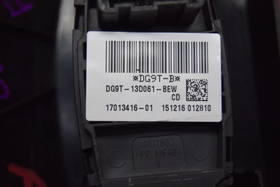 2016-2023 FORD MUSTANG DASH HEADLIGHT CONTROL SWITCH DG9T-13D061-BEW OEM - Image 4 of 4