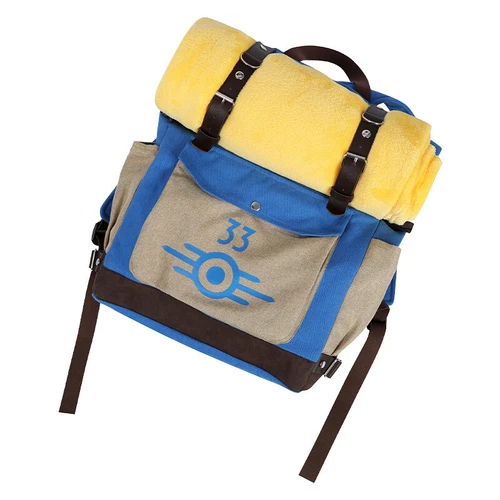 Fallout Season1 Cosplay Backpack Unisex Outdoor Hiking Bag Costume Bag - Picture 1 of 6