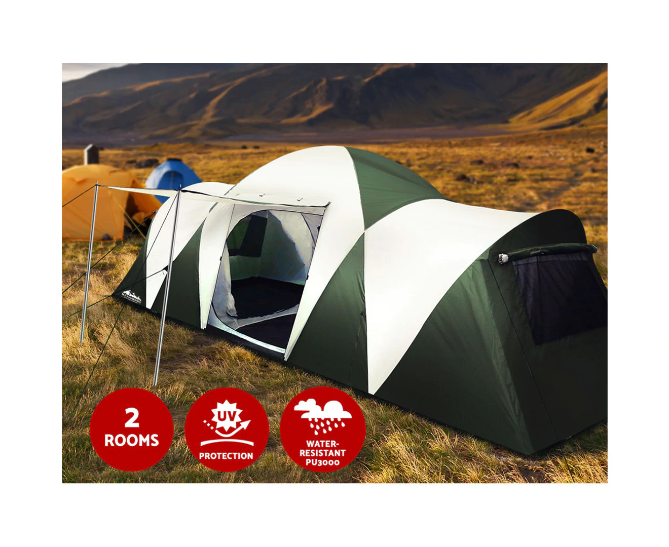 Camping Tent 12 Person Hiking Beach Tents eBay