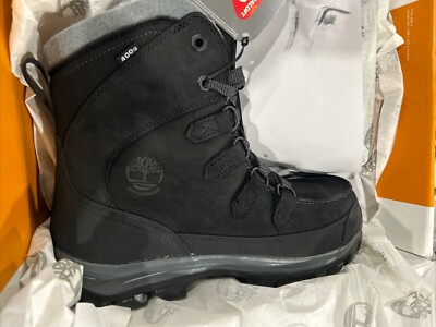 New Timberland CHILLBERG Waterproof Insulated Leather boots TB0A17V1 001 Black