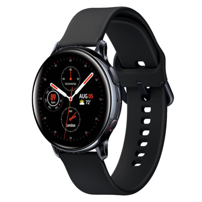Samsung Galaxy Watch Active2 - 40mm Black SS Black Sport LTE (AT\u0026T) - Very  Good | eBay