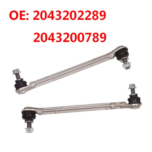 Front Left Right Sway Bar Link Kit Pair For Mercedes Benz W204 C300