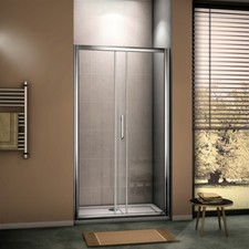 Sliding Shower Door Enclosure WalkIn Cubicle 8mm /6mmGlass EasycleanGlass Screen