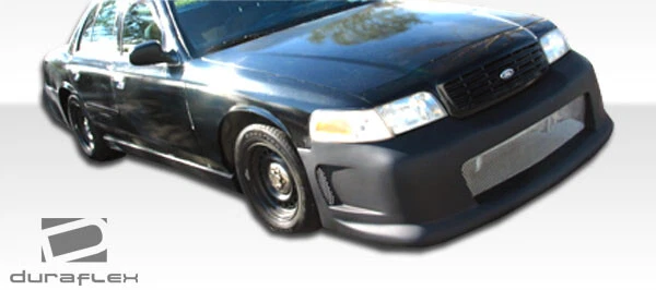 For 1998-2007 Crown Victoria Duraflex GT Concept Side Skirts Rocker Panels - 2 P Foto 3 de 4