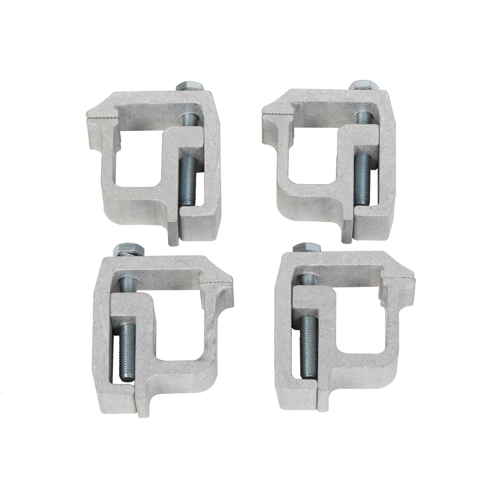 4 x Truck cap topper camper shell mounting clamps Heavy duty Aluminum