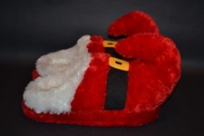 Dan Dee Christmas Elf Santa Slippers Medium 7-8 Unworn No Tags