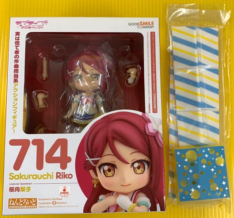 W/Box Good Smile Company Riko Sakurauchi Nendoroid 714 Love Live
