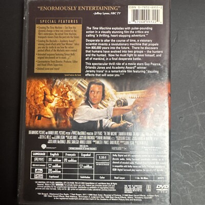 The Time Machine - DVD - Good Condition 667068997224| eBay