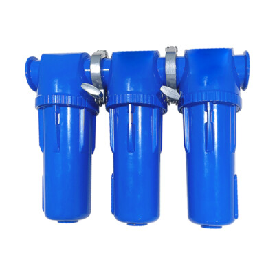 Multi-purpose Particulate Air Filter Air Drying System Manual Drain 1/2'' Thread