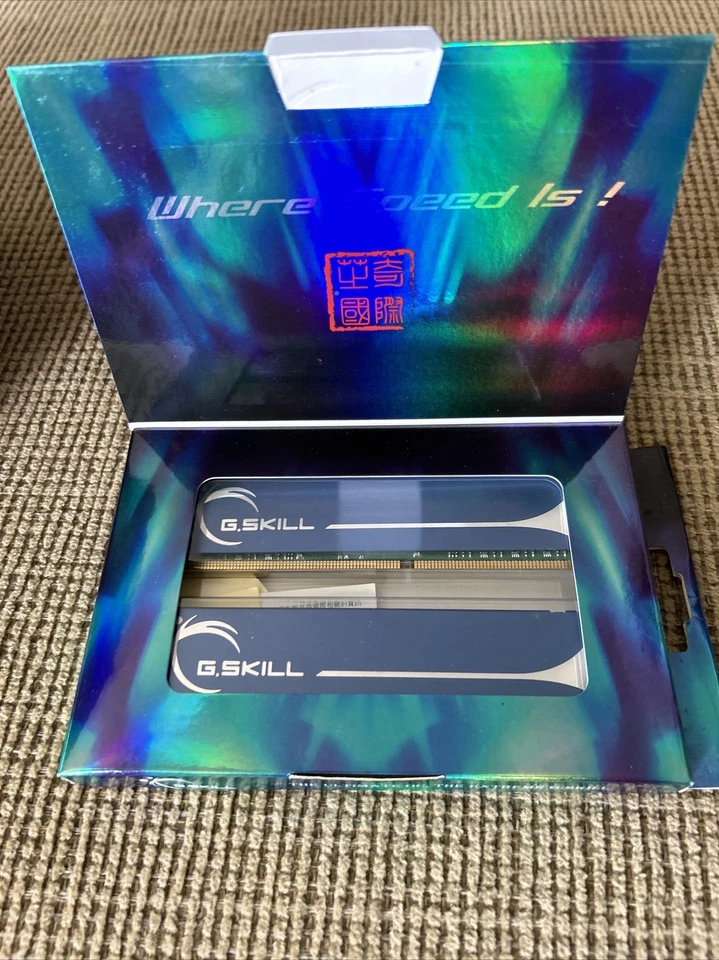 G.Skill X2 F3-10666CL8D-4GBHK 2Gb PC3-10666 1333Mhz DDR3 Desktop Memory RAM NIB - Image 2 of 4