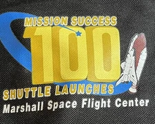 Space Shuttle Mission Success 100 Marshall Space Flight Center Sturdy Canvas Bag