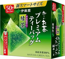  2boxes Itoen Uji Matcha Ocha Japanese Green Tea Bag 50 bags Made in JAPAN
