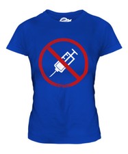 CAMISETA MUJER TRIPANOFOBIA (MIEDO A LAS AGUJAS) TOP REGALO FOBIA MIEDO