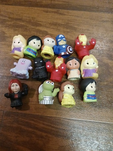 Marvel Avengers Bath Time Finger Puppets Hulk, Black Panther, Iron Man & Disney - Picture 2 of 6