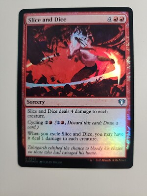 MTG Slice and Dice Commander Masters 0255 Foil Uncommon