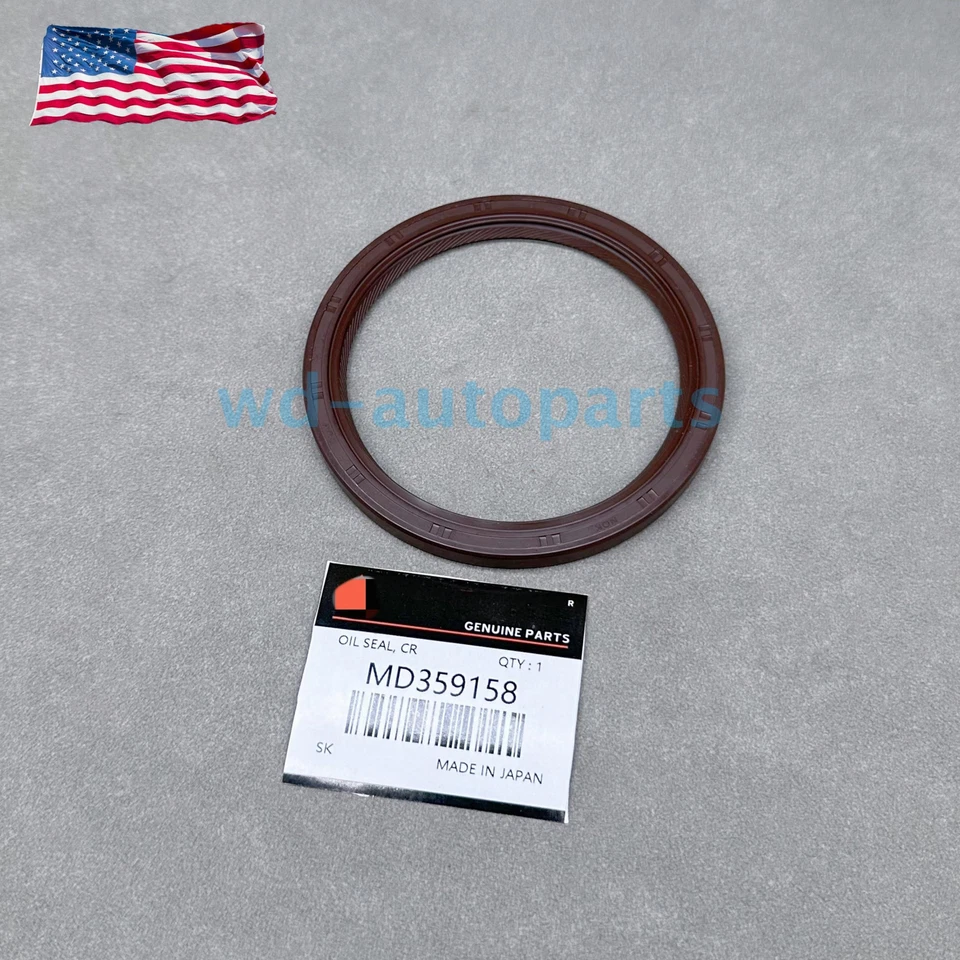 New NEW REAR MAIN CRANKSHAFT SEAL FOR MITSUBISHI MD359158 - Imagem 3 de 4