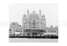 ARCHITECTURE ART PRINT Atlantic City's Marlborough Blenheim Hotel ca 1908