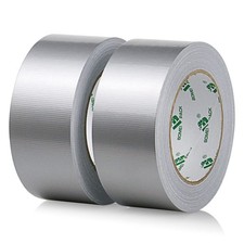 2 Pack Duct Tape Heavy Duty,9 Mil Thickness,2 Inches x 30 Yards,Strong Indust...