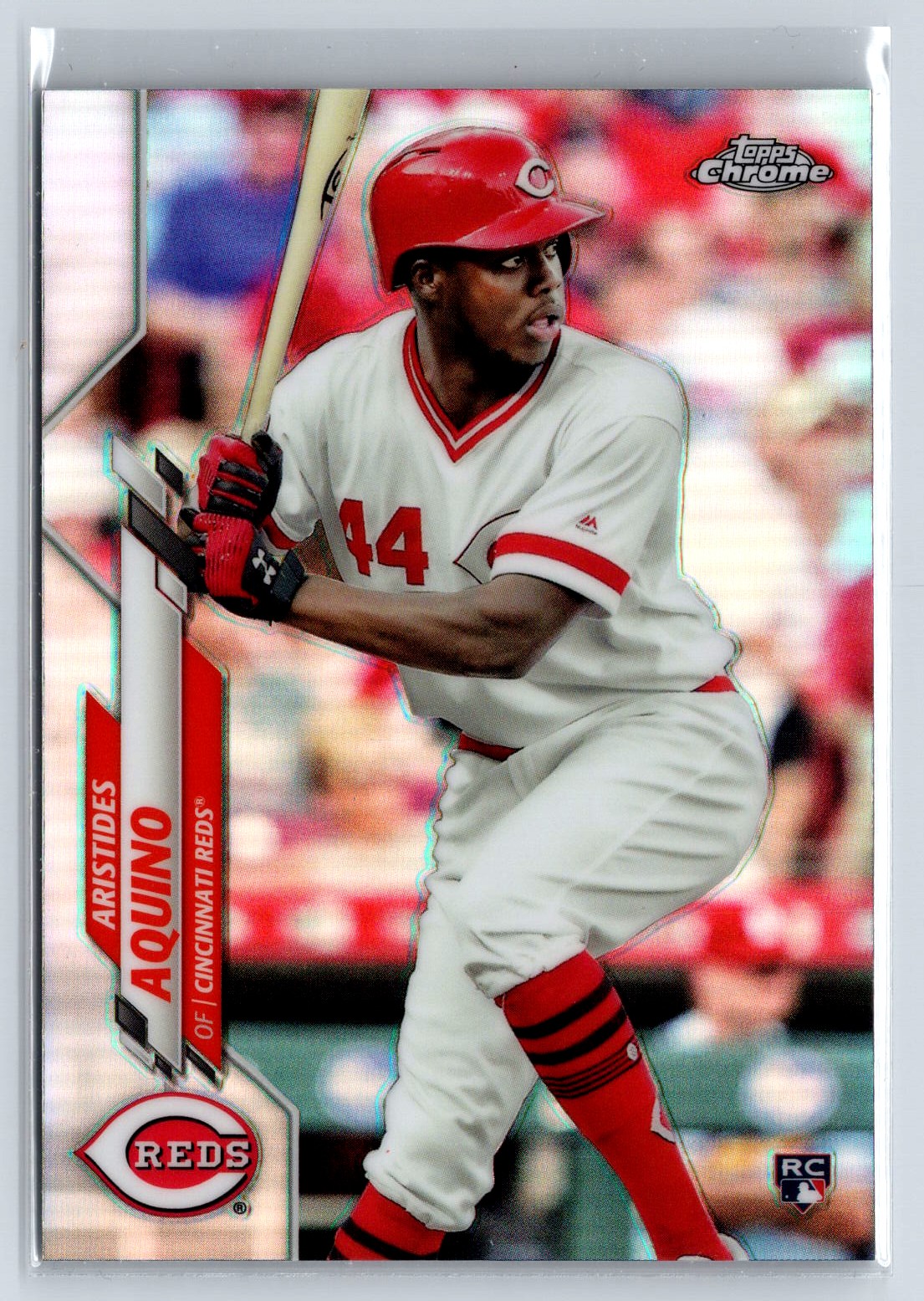 Aristides Aquino Rookie 2020 Topps Chrome #111 Refractor