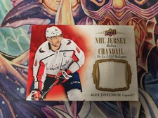 2020-21 Upper Deck Tim Hortons NHL Jersey Relics Alex Ovechkin #J-AO *Read