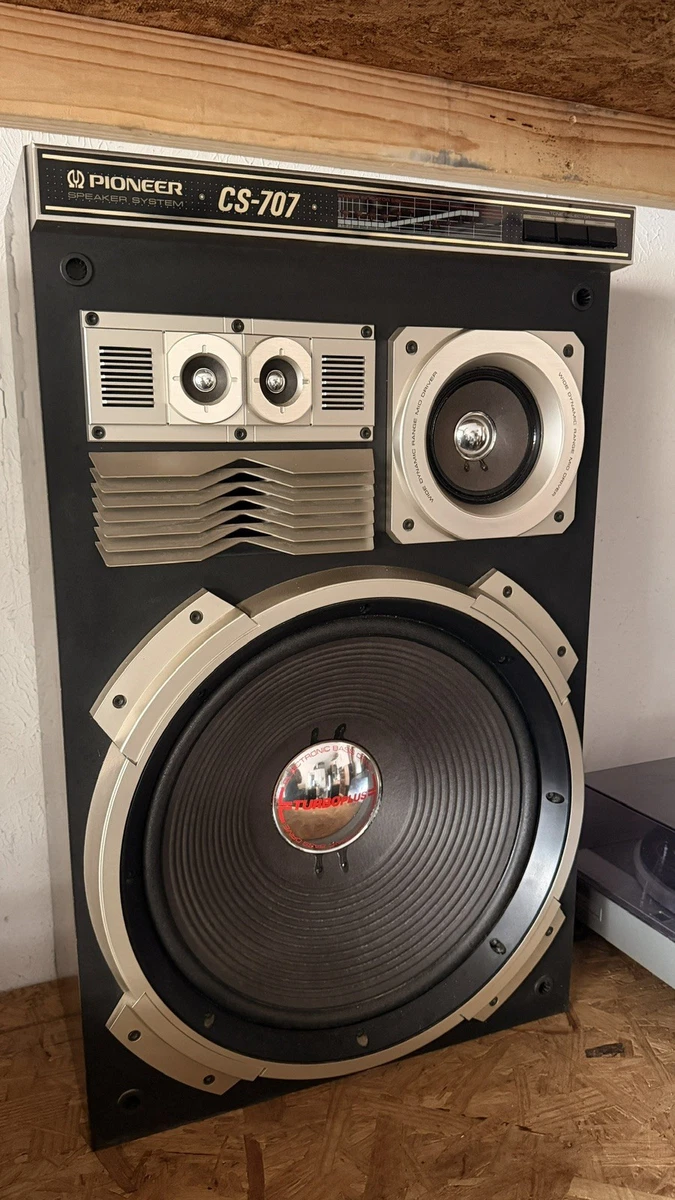 Vintage Audiophile Pioneer CS-707 Speakers ~ Nice Condition | eBay