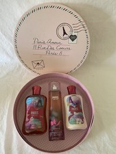 Bath  Body Works PARIS Amour Gift Set Lotion Shower Gel Body Mist Full Size