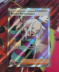 Roxie's Performance 112/086 Chaos Rising Ultra Rare Full Art