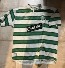 AUTHENTIC UMBRO CELTIC 2002-2004 SOCCER HOME FOOTBALL JERSEY SHIRT XXL