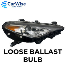 READ! 2017-2023 Alfa Romeo Giulia Passenger Xenon Headlight Right Side OEM