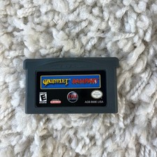 Gauntlet / Rampart Nintendo GBA Gameboy Advance Authentic Cartridge Only Works