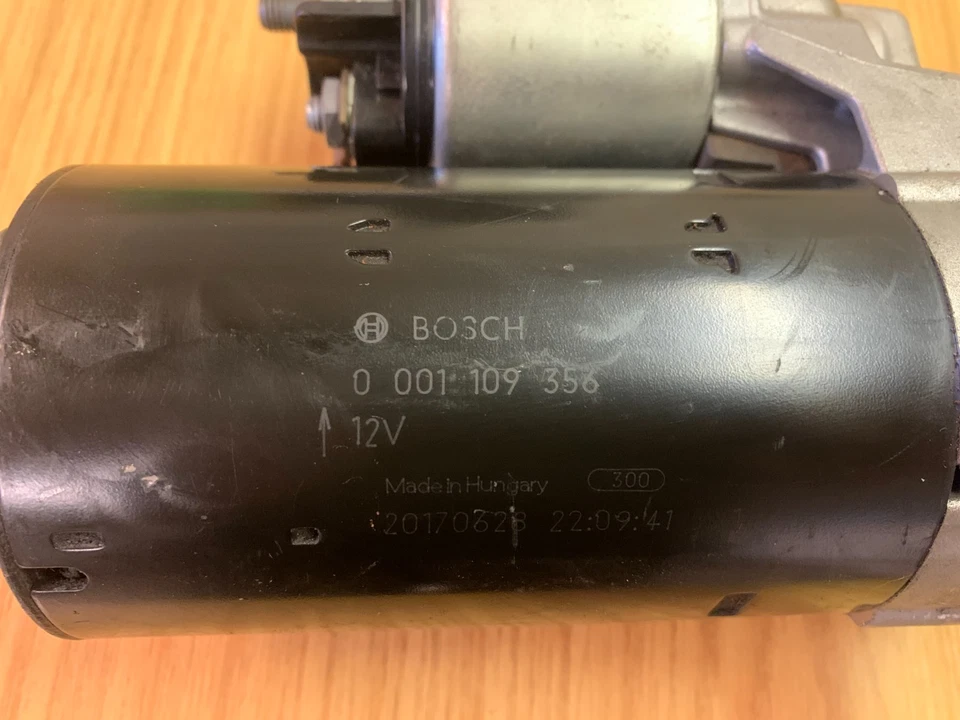 GENUINE BOSCH Starter Motor For Scarab Sweeper 0001109355 0001109356 033519 NEW! - Image 3 of 4