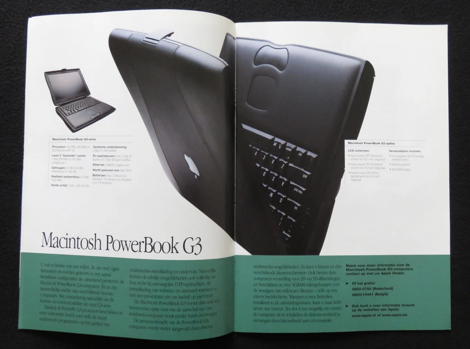 APPLE May 1998 * Collectible DUTCH Brochure VINTAGE APPLE Power Macintosh G3 OS8 - Bild 4 von 4