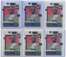 Malik Willis 2022 Panini Clearly Donruss Rated Rookie #53 Titans RC LOT6