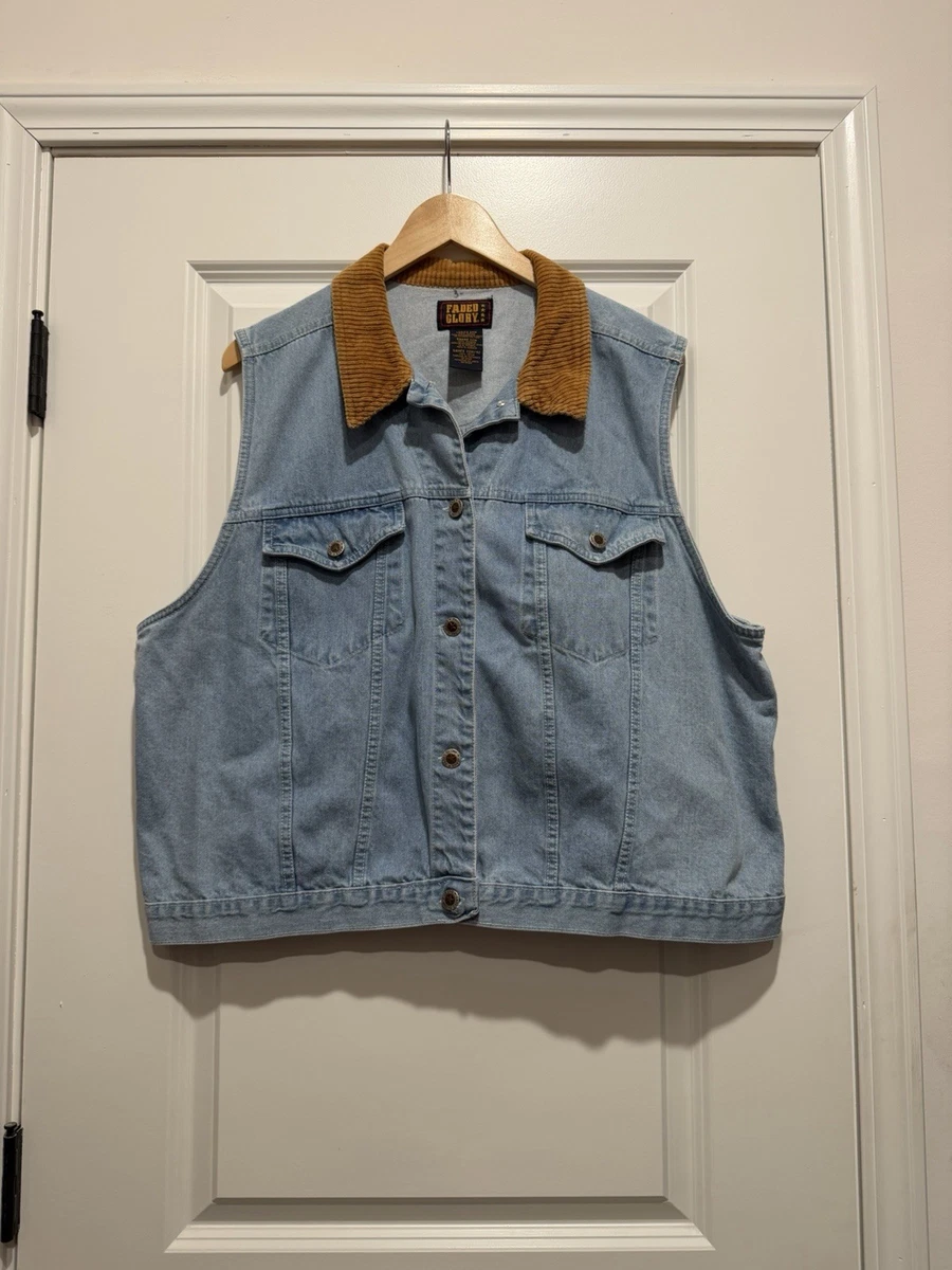 Faded Glory Denim Vests for Women for sale | eBay