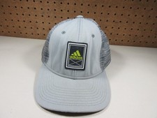 adidas mens heathered 2tone gray Alliance snapback hat OS