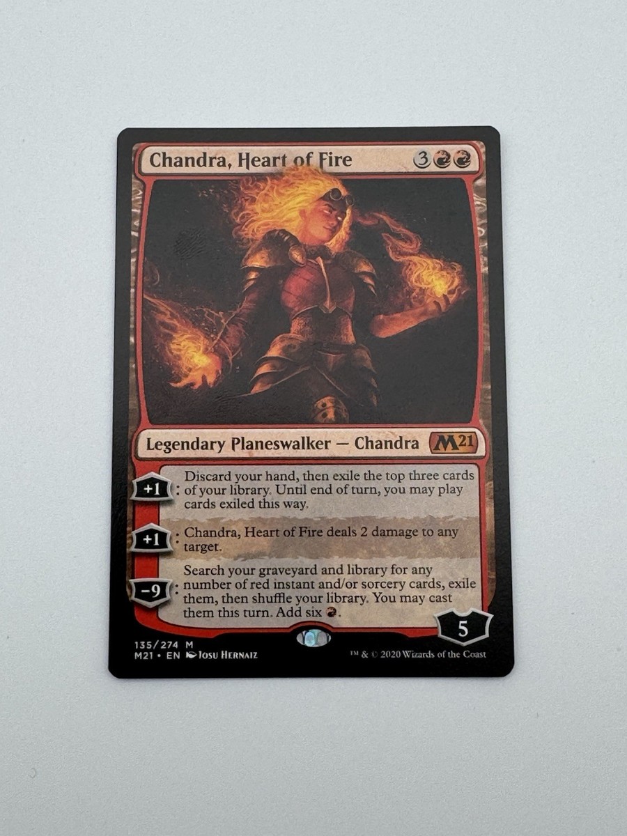 mtg all chandra cards Chandra, Heart of Fire exile her Chandra, Flamecaller