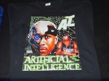 Allen Iverson Artificial Intelligence Graphic t - shirt- Men’s Size XXL - More