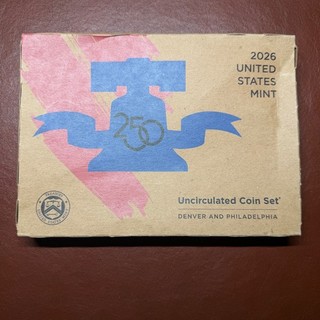2026 P D Uncirculated US Mint set in sealed mint OGP includes both cents