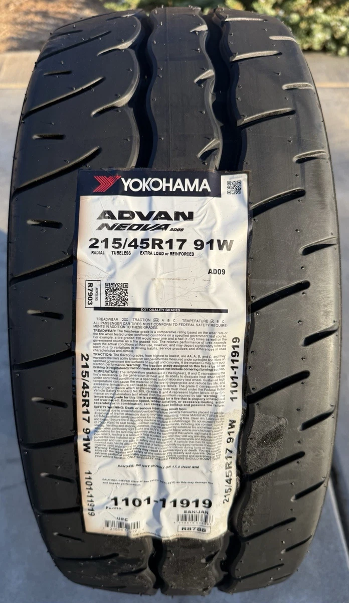 Yokohama 215/45/17 Car & Truck Tires for sale | eBay