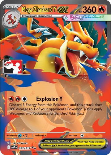 Pokemon Card - Mega Elektross ex 266/217 MAR - Ascended Heroes
