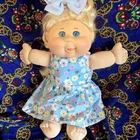 Vintage Cabbage Patch kids jakks pacific blonde hair doll