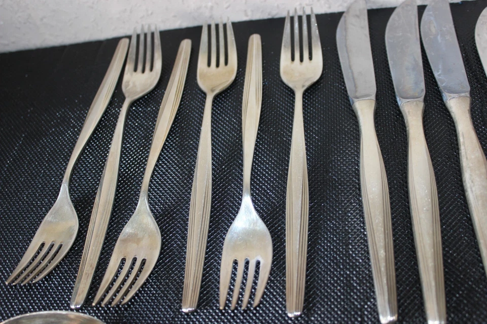 WMF Patent 90er Silber Besteck Alte Serie 22 teilig 50er 60er Jahre Vintage - Bild 4 von 4