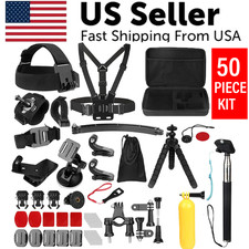 50-in-1  for Gopro Hero 13 12 11 10 9  Dive Case Action Camera Accessory Kit